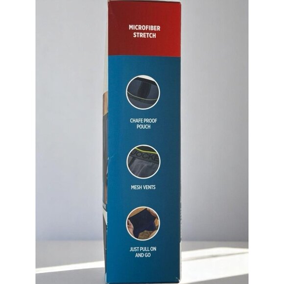 Jockey ActiveMicro Chafe Proof Pouch Boxer Briefs 3-Pack Microfiber NEW Large - Picture 7 of 9